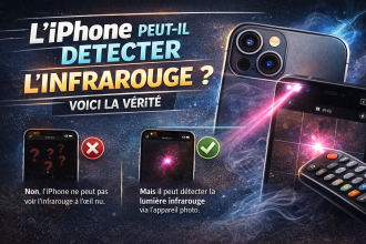 L'iPhone peut-il détecter l'infrarouge ? Voici la vérité